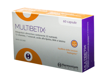 MULTIBETIX 60 CAPSULE - Farmadillo