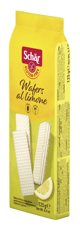 SCHAR WAFERS AL LIMONE 125 G - Farmadillo