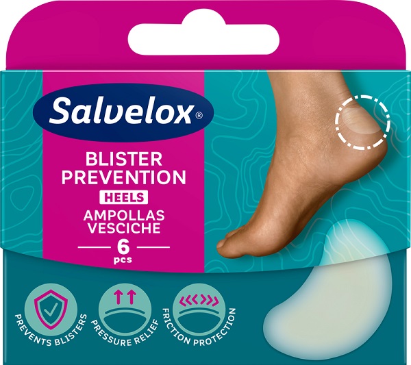 CEROTTO VESCICHE SALVELOX BLISTER PREVENTION HEELS 6 PEZZI - Farmadillo