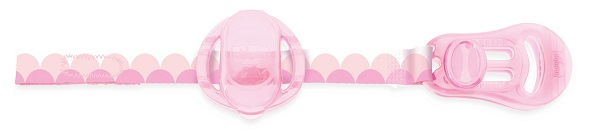 CHICCO CLIP SALVASUCCHIETTO ROSA 1 PEZZO - Farmadillo