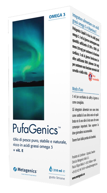 PUFAGENICS LIQUID LIMONE 210 ML - Farmadillo