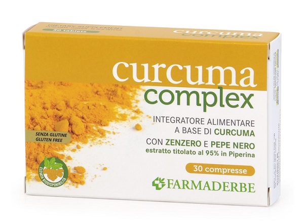 CURCUMA COMPLEX 30 COMPRESSE - Farmadillo