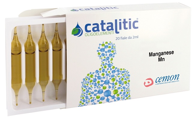 CATALITIC OLIGOELEMENTI MANGANESE MN 20 AMPOLLE - Farmadillo