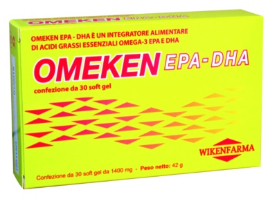 OMEKEN EPA/DHA 30 PERLE BLISTER 42 G - Farmadillo