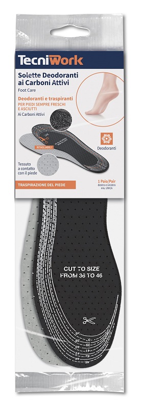 SOLETTE DEODORANTI AI CARBONI ATTIVI 1 PAIO - Farmadillo