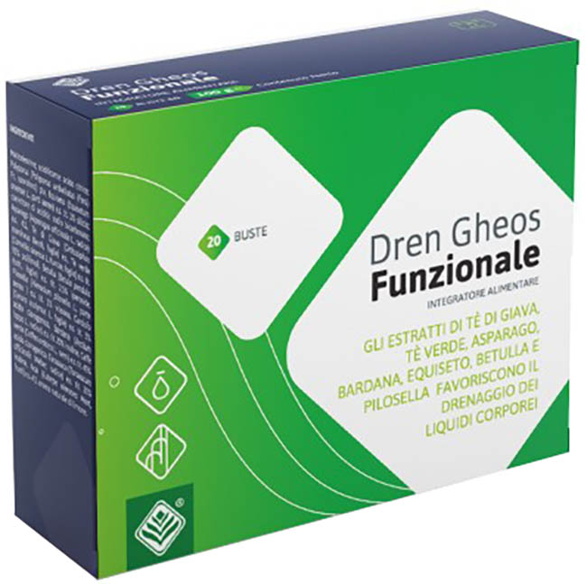 DREN GHEOS FUNZIONALE 20 BUSTINE - Farmadillo