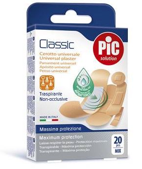 CEROTTO PIC CLASSIC MIX ANTIBATTERICO 20 PEZZI - Farmadillo