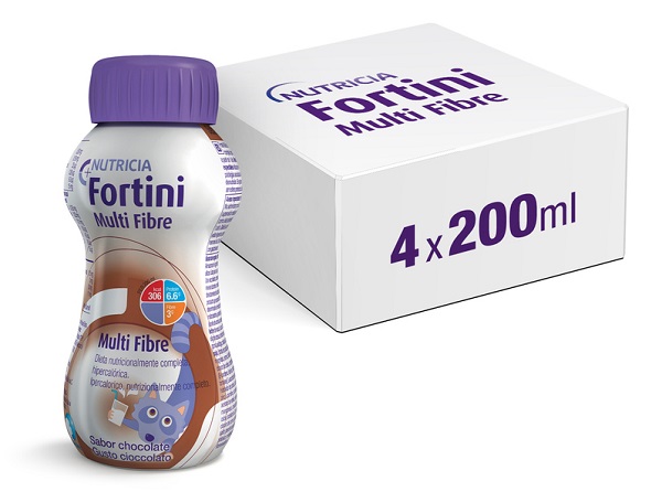 FORTINI MULTI FIBRE GUSTO CIOCCOLATO 200 ML - Farmadillo