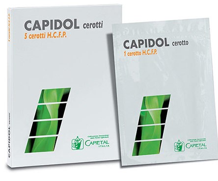 CEROTTO DERMICO CAPIDOL HIGH CONCENTRATION FROZEN PHOSPHOLIPO 5 CEROTTI - Farmadillo