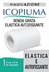 ICOPIUMA BENDA GARZA ELASTICA AUTOFISSANTE CM 4X4 MT - Farmadillo