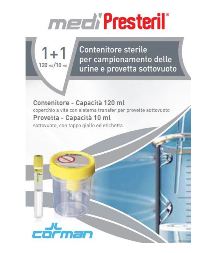 CONTENITORE URINA + PROVETTA MEDIPRESTERIL - Farmadillo