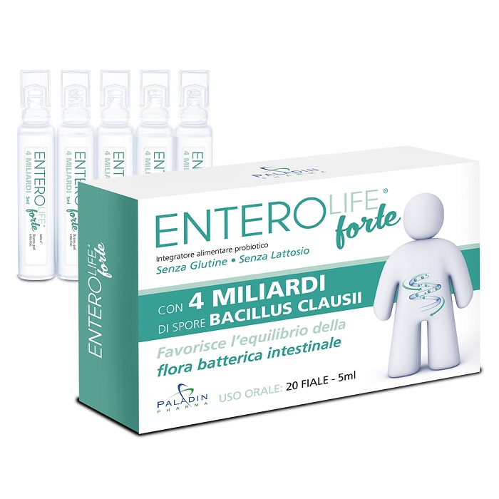 ENTEROLIFE FORTE 4 MILIARDI 20 FIALE DA 5 ML - Farmadillo