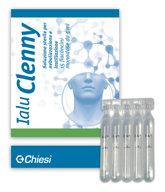 IALU CLENNY 15 FLACONCINI 5 ML SOLUZIONE STERILE PER NEBULIZZAZIONE E INSTILLAZIONE CON ACIDO IALURONICO - Farmadillo