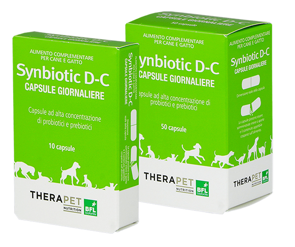 SYNBIOTIC D-C THERAPET 50 CPS - Farmadillo
