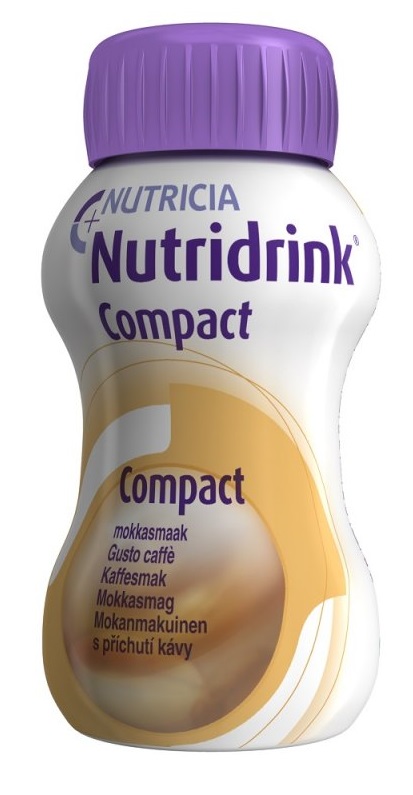 NUTRICIA NUTRIDRINK COMPACT GUSTO CAFFE' 4 BOTTIGLIE DA 125 ML - Farmadillo