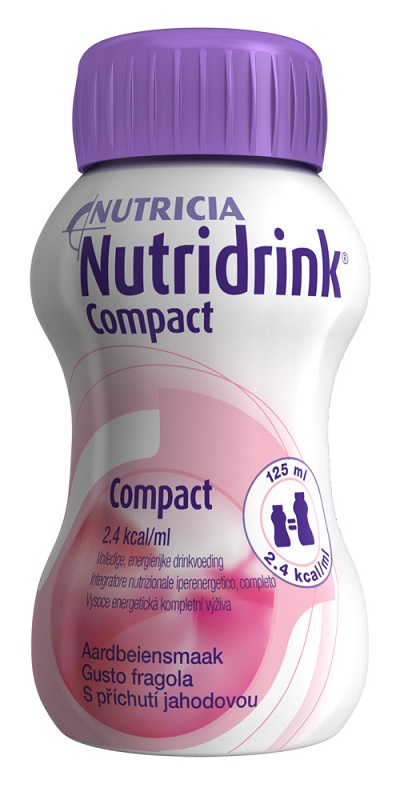 NUTRIDRINK COMPACT FRAGOLA 4X125 ML - Farmadillo