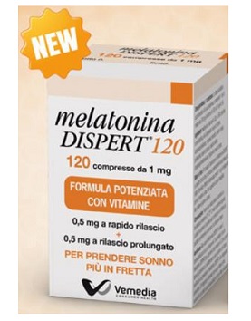 MELATONINA DISPERT 120 COMPRESSE - Farmadillo