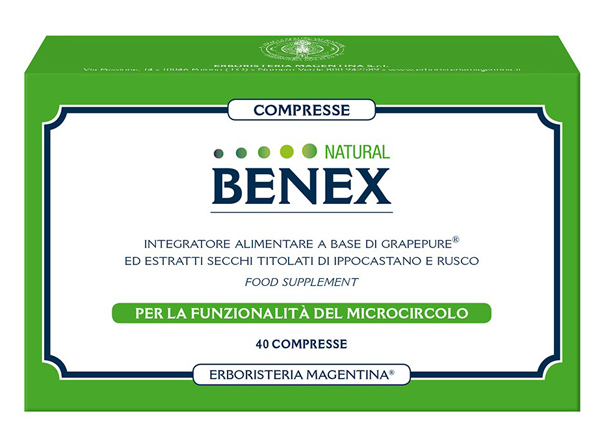 BENEX 40 COMPRESSE - Farmadillo
