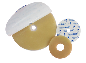 ANELLI IN IDROCOLLOIDE HYPERSEAL ADESIVI PROTETTIVI PER PELLLE PERISTOMALE CON MIELE DI MANUKA DIAMETRO ESTERNO 50 MM DIAMETRO INTERNO FORO 19 MM SPESSORE 2,5 MM 20 PEZZI - Farmadillo