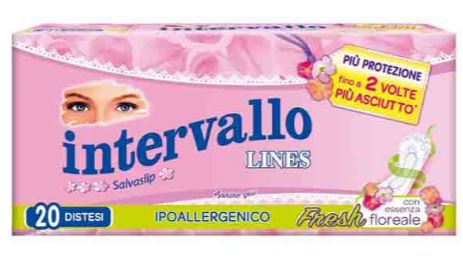 LINES INTERVALLO PROTEGGISLIP FRESH DISTESO 20 PEZZI - Farmadillo