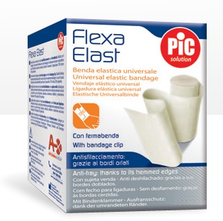 BENDA ELASTICA PIC BIANCA 10X4,5M FUSTELLA - Farmadillo