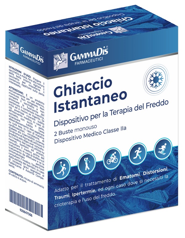 GHIACCIO ISTANTANEO TNT GAMMADIS 2 PEZZI GAMMADIS - Farmadillo