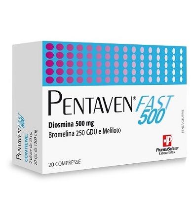 PENTAVEN FAST 500 20 COMPRESSE - Farmadillo