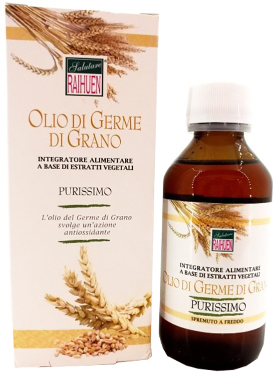 RAIHUEN OLIO GERME DI GRANO GRADO ALIMENTARE 100 ML - Farmadillo