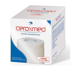 BENDA ELASTICA AUTOADERENTE CEROXMED 2000 X 10 CM 1 PEZZO - Farmadillo