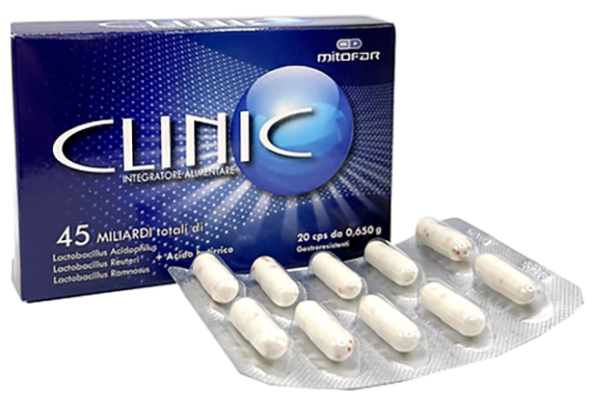 CLINIC 20 CAPSULE - Farmadillo