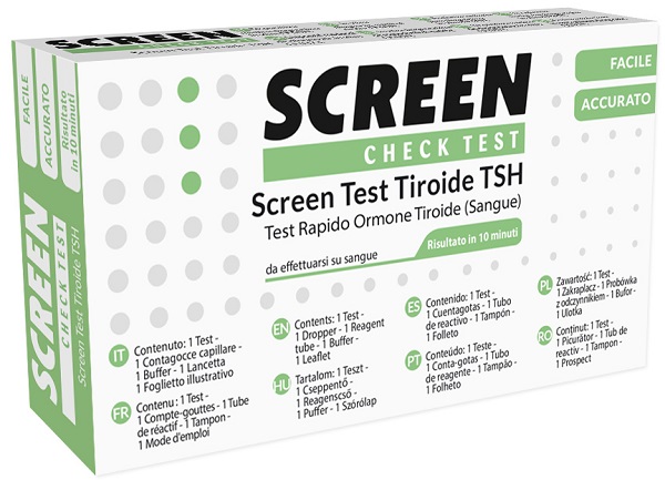 SCREEN TEST RAPIDO ORMONE TIROIDE-STIMOLANTE TSH NEL SANGUE - Farmadillo
