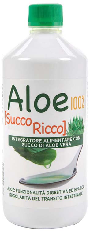 ALOE SUCCO E POLPA 100% 1 LITRO - Farmadillo