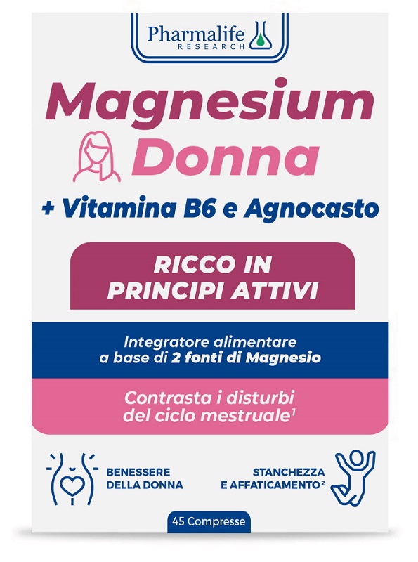 MAGNESIUM DONNA 45 COMPRESSE - Farmadillo