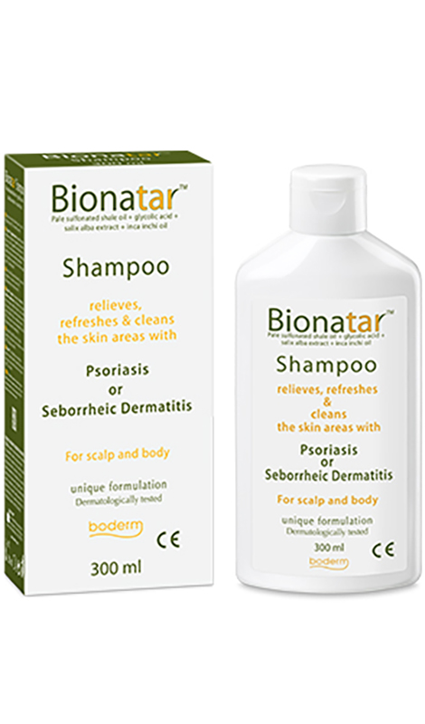 BIONATAR SHAMPOO INDICATO IN PRESENZA DI SINTOMI DI PSORIASI E DERMATITE SEBORROICA 200 ML - Farmadillo