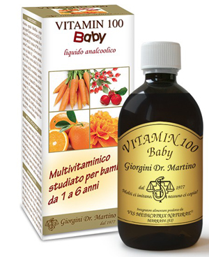 VITAMIN 100 BABY LIQUIDO ANALCOLICO 500 ML - Farmadillo