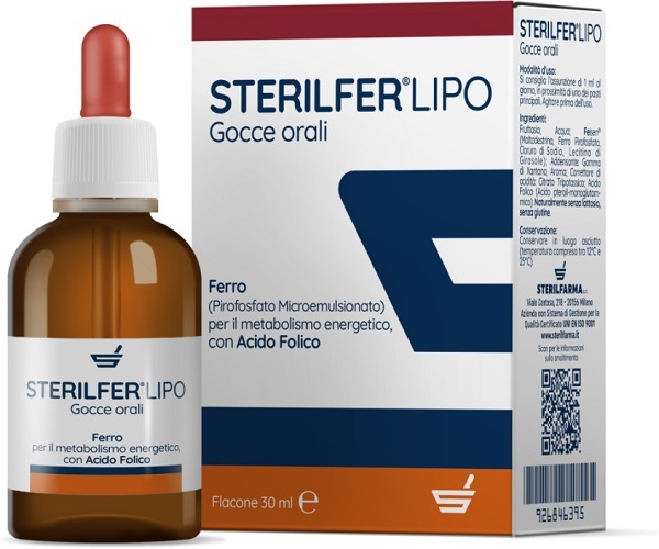 STERILFER LIPO GOCCE 30 ML - Farmadillo