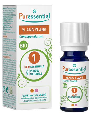 PURESSENTIEL OLIO ESSENZIALE YLANG YLANG BIO 5 ML - Farmadillo