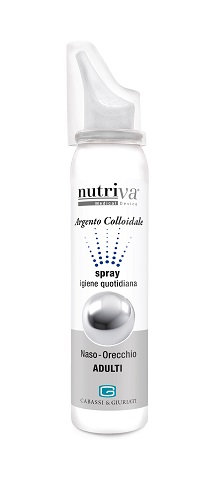 NUTRIVA ARGENTO COLLOIDALE NASO/ORECCHIE 100 ML - Farmadillo