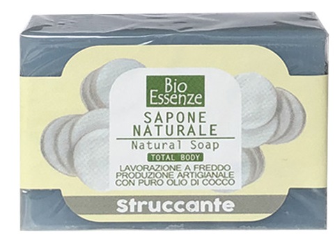 BIO ESSENZE SAPONE NATURALE STRUCCANTE 100 G - Farmadillo
