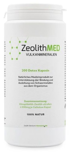 ZEOLITHMED MINERALI VULCANICI DETOX 200 CAPSULE - Farmadillo