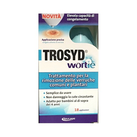 TROSYD WORTIE CRIOGENIZZANTE VERRUCHE COMUNI/PLANTARI 50 G - Farmadillo