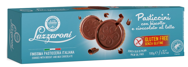 PASTICCINI BISCOTTO/CIOCCOLATO AL LATTE 100 G - Farmadillo