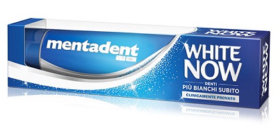 MENTADENT WHITE NOW 75 ML - Farmadillo