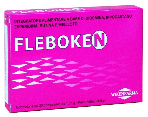 FLEBOKEN 30 COMPRESSE - Farmadillo