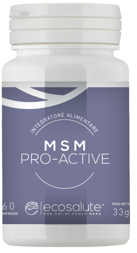 MSM PRO ACTIVE 60 COMPRESSE - Farmadillo
