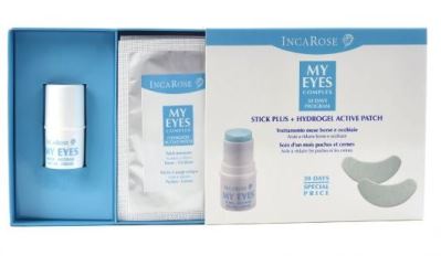 INCAROSE MY EYES COMPLEX 30 DAYS PROGRAM 1 STICK PLUS + 4 ACTIVE PATCH - Farmadillo