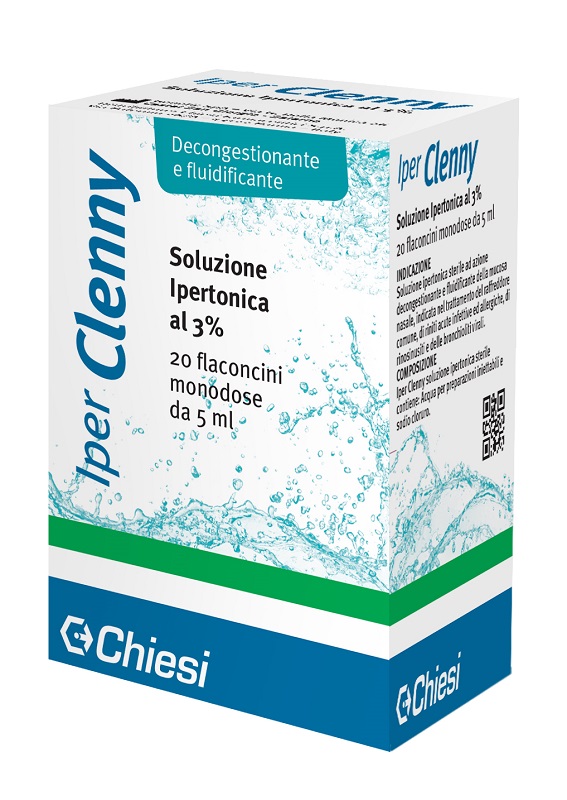 IPER CLENNY SOLUZIONE IPERTONICA MONODOSE 20 FLACONI 2 ML - Farmadillo
