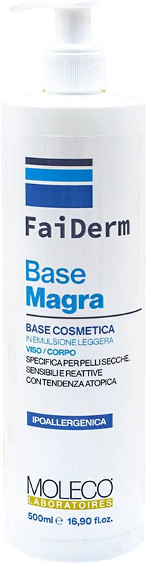 FAIDERM BASE MAGRA 500 ML - Farmadillo