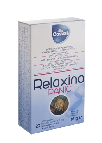 RELAXINA PANIC 20 CAPSULE - Farmadillo