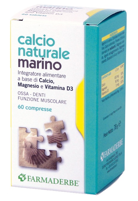 SALCIO NATURALE MARINO 60 COMPRESSE - Farmadillo